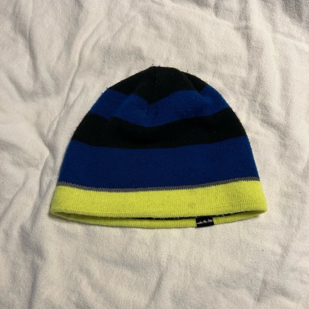 Champion Kids Beanie‎ - Blue, Black, and Yellow